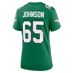 Lane Johnson Philadelphia Eagles Women's Alternate Game Jersey - Kelly Green online
