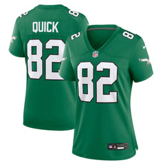 Mike Quick Philadelphia Eagles Women's Alternate Game Jersey - Kelly Green discount