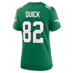 Mike Quick Philadelphia Eagles Women's Alternate Game Jersey - Kelly Green discount