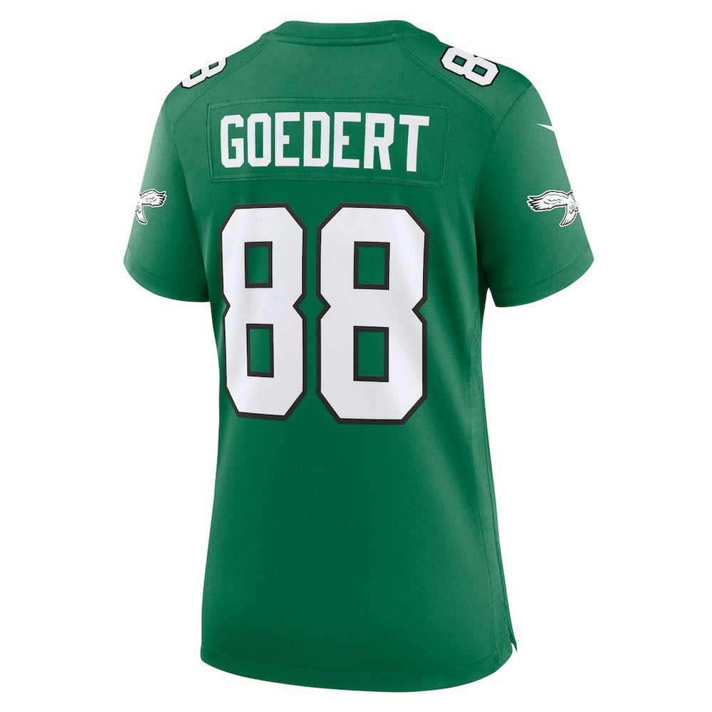 Dallas Goedert Philadelphia Eagles Women's Alternate Game Jersey - Kelly Green sale