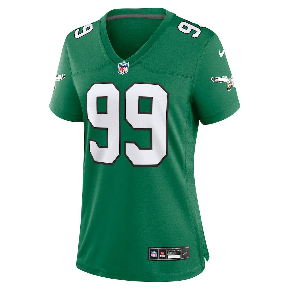 Jerome Brown Philadelphia Eagles Women's Alternate Game Jersey - Kelly Green sale