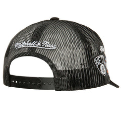 Brooklyn Nets Times Up Classic Script Cord Trucker Hat - Black on sale