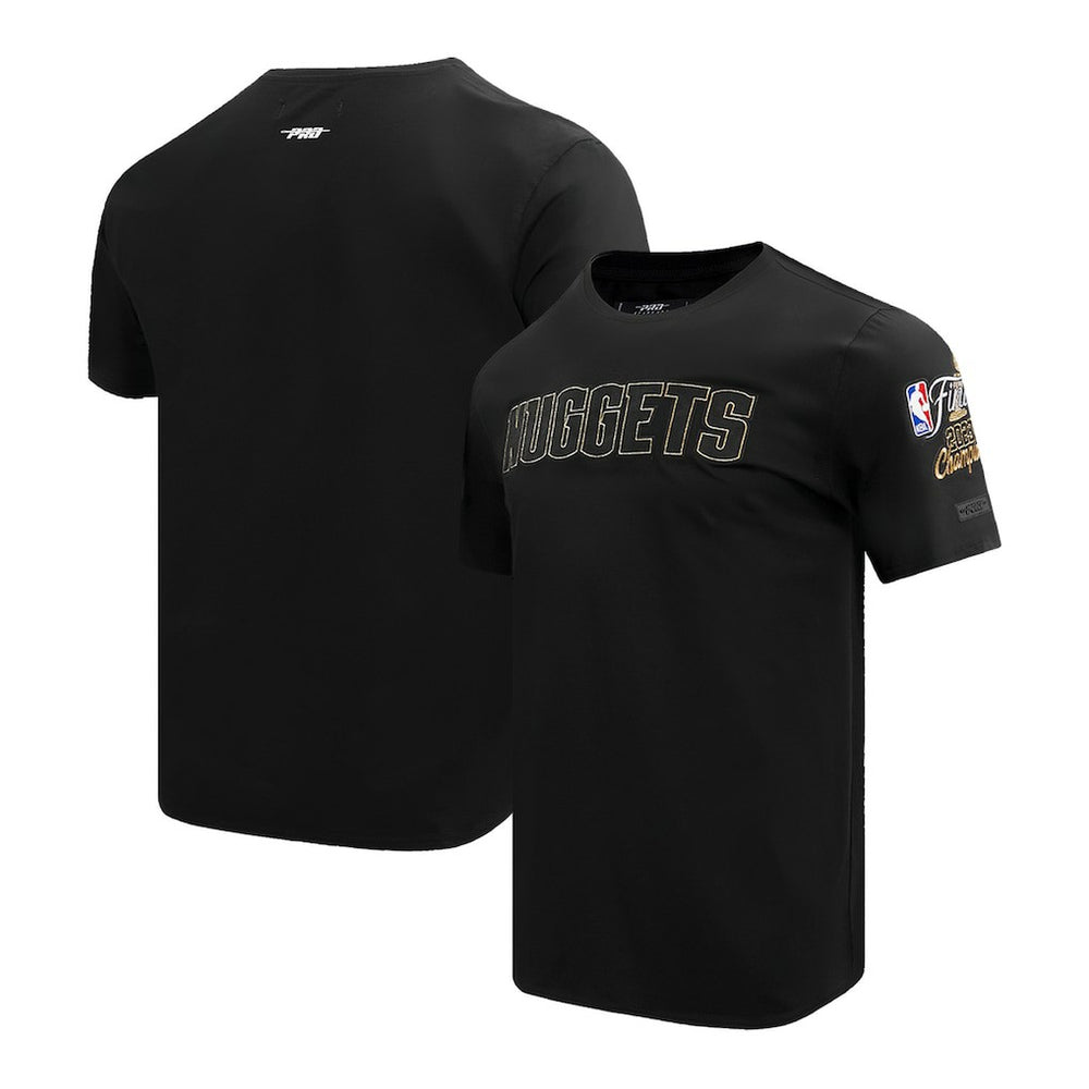 Denver Nuggets Pro Standard Unisex 2023 NBA Finals Champions T-Shirt sale - Black outlet