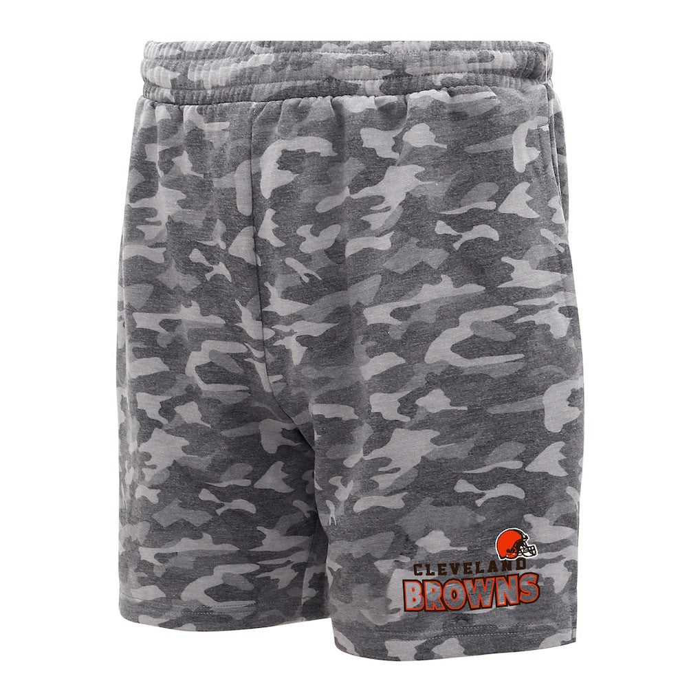 Cleveland Browns Concepts Sport Biscayne Camo Shorts - Charcoal discount