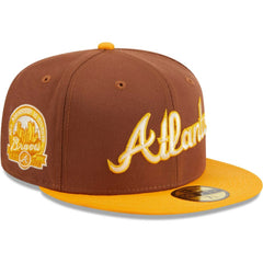 Atlanta Braves Tiramisu  59FIFTY Fitted Hat Brown