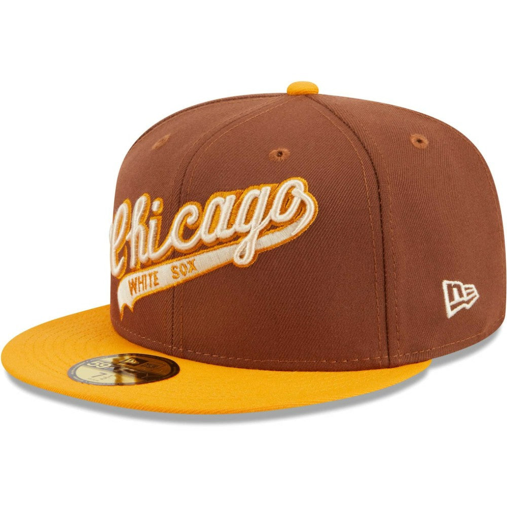 Chicago White Sox Tiramisu  59FIFTY Fitted Hat Brown