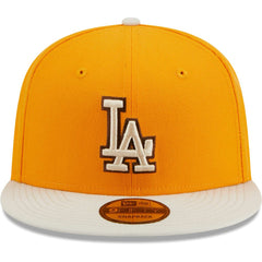 Los Angeles Dodgers Tiramisu  9FIFTY Snapback Hat Gold