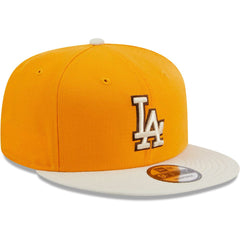 Los Angeles Dodgers Tiramisu  9FIFTY Snapback Hat Gold
