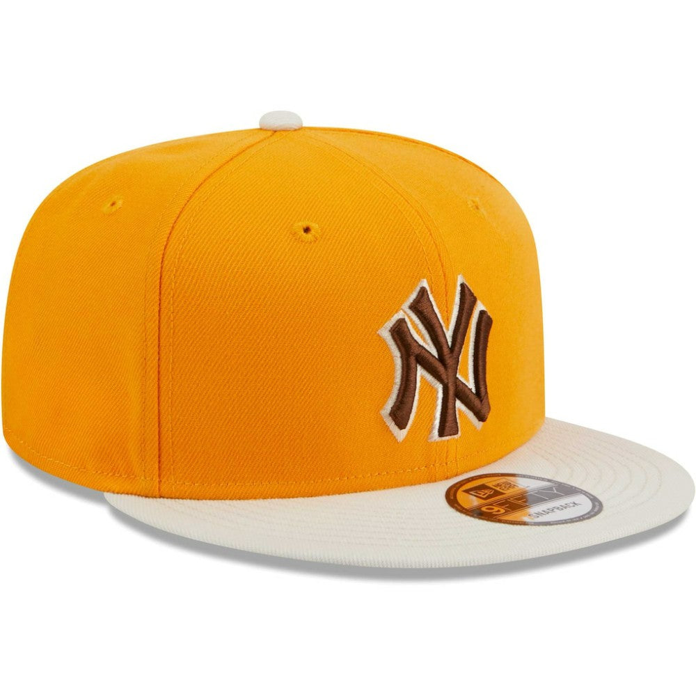 New York Yankees Tiramisu  9FIFTY Snapback Hat Gold