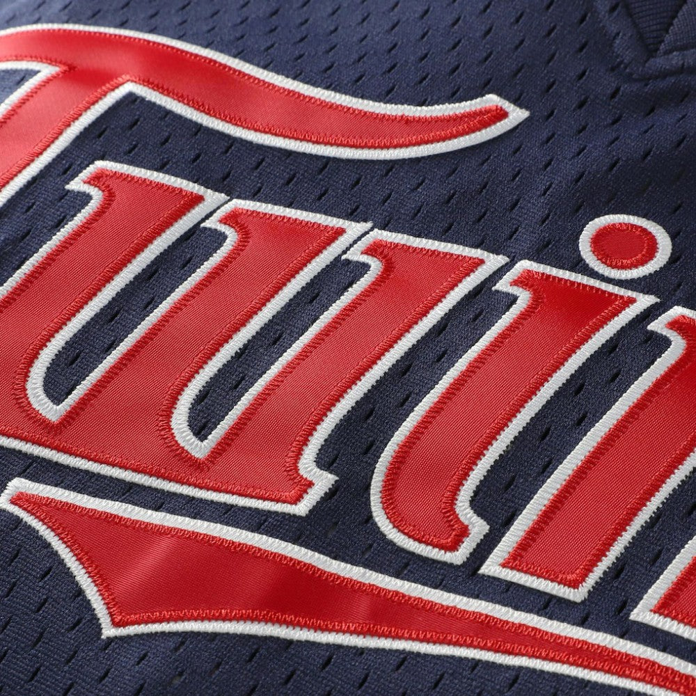 David Ortiz Minnesota Twins Youth Cooperstown Collection Mesh Batting Practice Jersey Navy