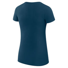 Tampa Bay Lightning G-III 4Her by Carl Banks Women's Super-Slim Fit Lightweight Heart T-Shirt - Navy T-shirts