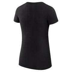 San Jose Sharks G-III 4Her by Carl Banks Women's Super-Slim Fit Lightweight Heart T-Shirt - Black T-shirts