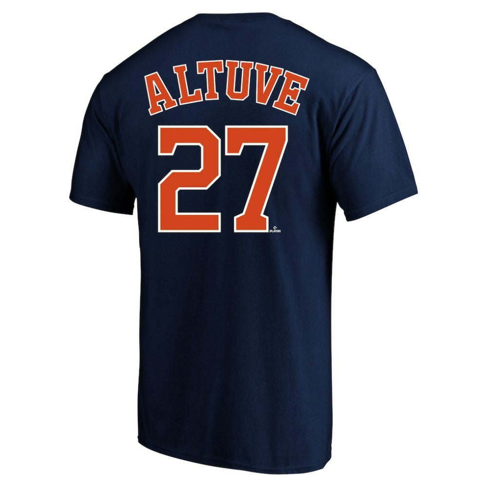 Jose Altuve Houston Astros Big & Tall Name & Number T-Shirt Navy
