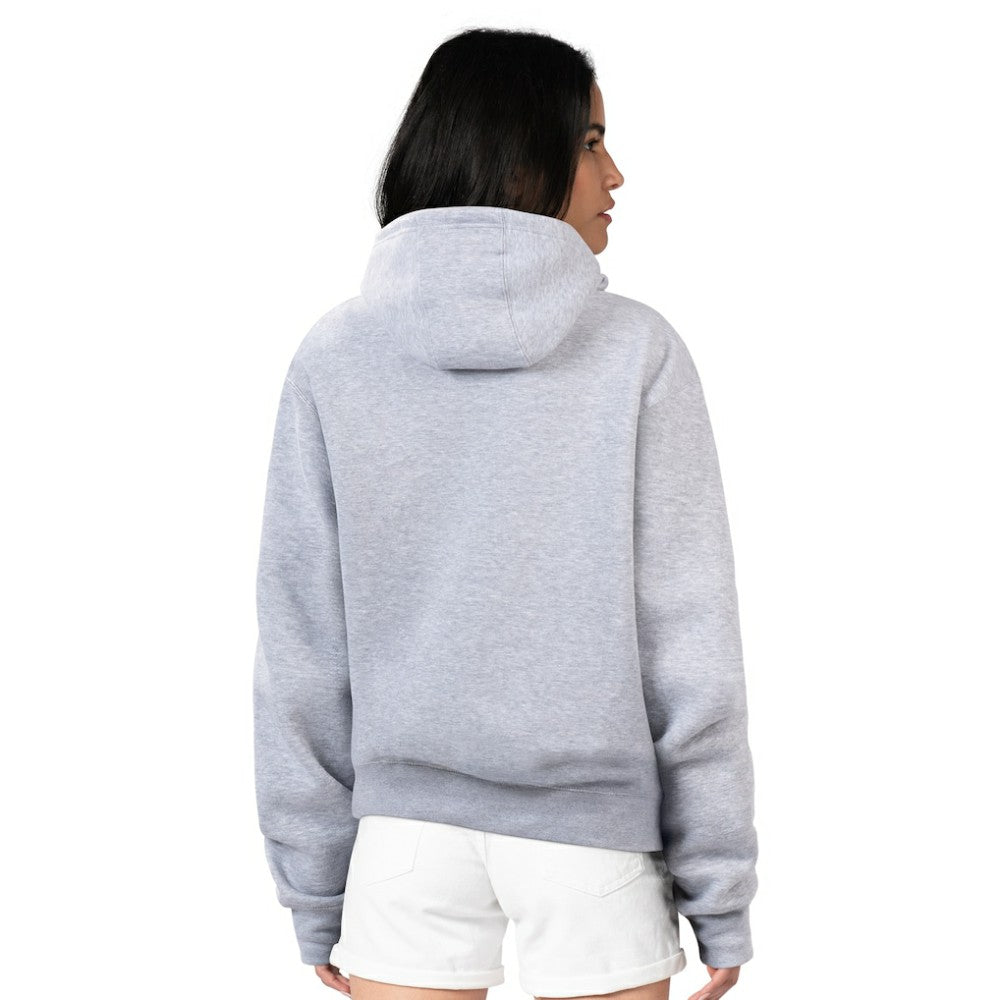 Detroit Red Wings G-III 4Her by Carl Banks Women's Heart Pullover Hoodie - Heather Gray Hoodies