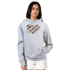Vegas Golden Knights G-III 4Her by Carl Banks Women's Heart Pullover Hoodie - Heather Gray Hoodies