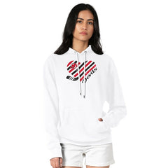 New Jersey Devils G-III 4Her by Carl Banks Women's Heart Pullover Hoodie - White Jerseys