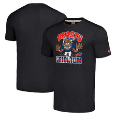 Buffalo Bills Homage Unisex Monsters of the Gridiron Halloween Tri-Blend T-Shirt - Charcoal discount