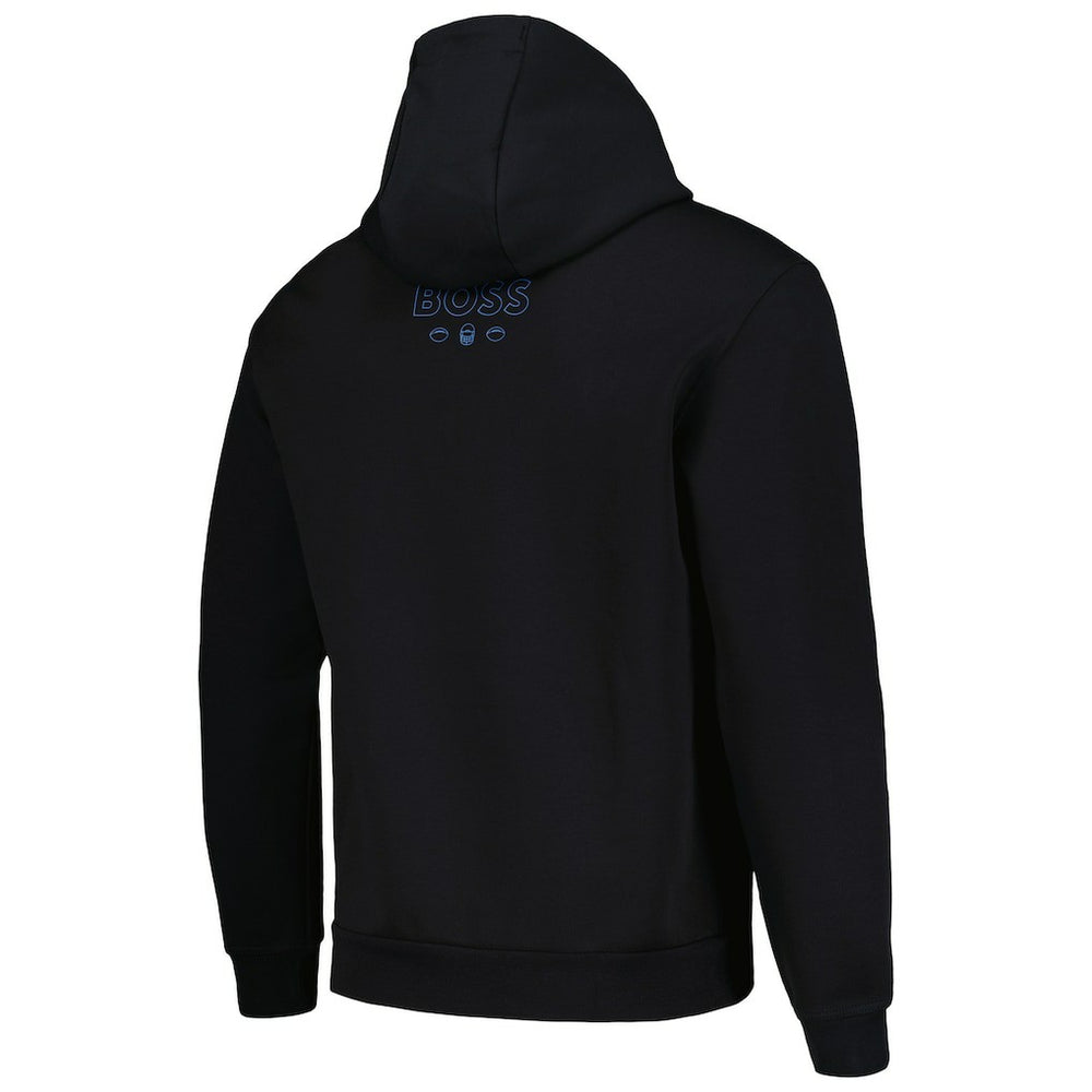 Los Angeles Chargers BOSS X NFL Touchback Pullover Hoodie - Black outlet