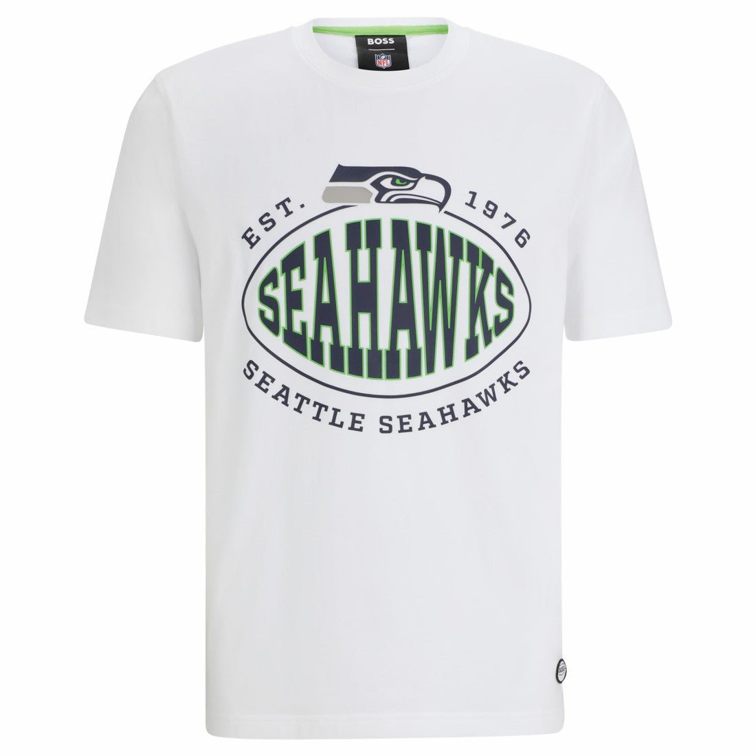Seattle Seahawks BOSS X NFL Trap T-Shirt - White outlet