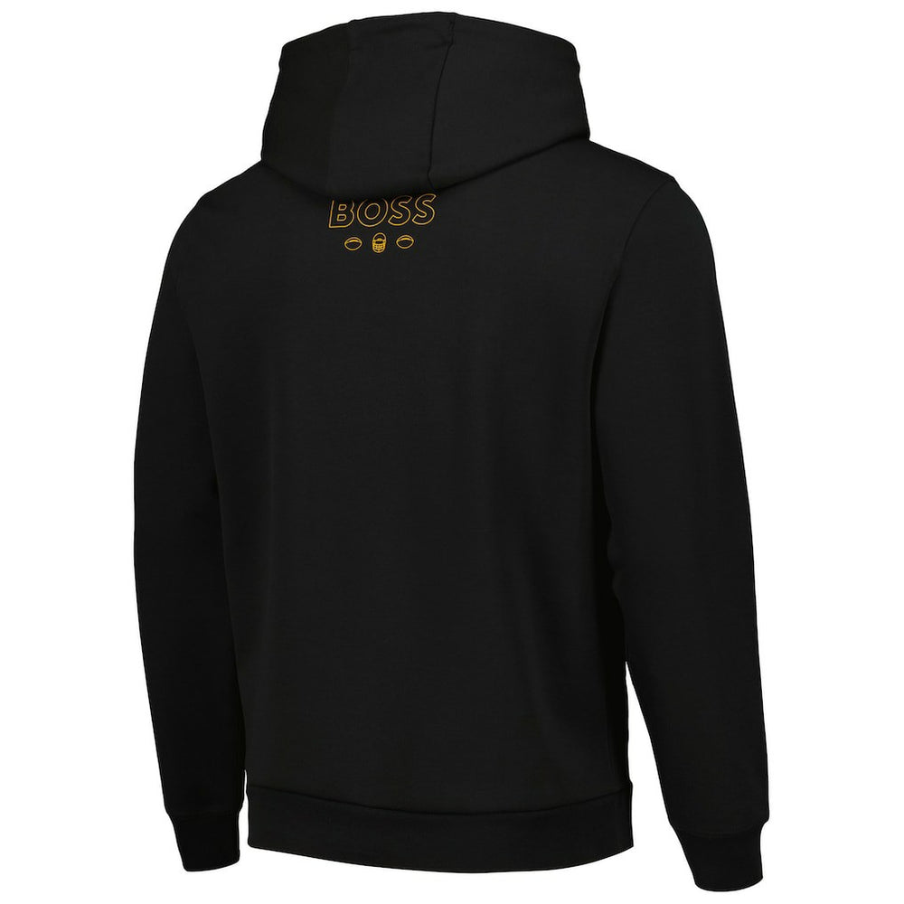 Pittsburgh Steelers BOSS X NFL Touchback Pullover Hoodie - Black for sale