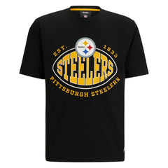 Pittsburgh Steelers BOSS X NFL Trap T-Shirt - Black sale