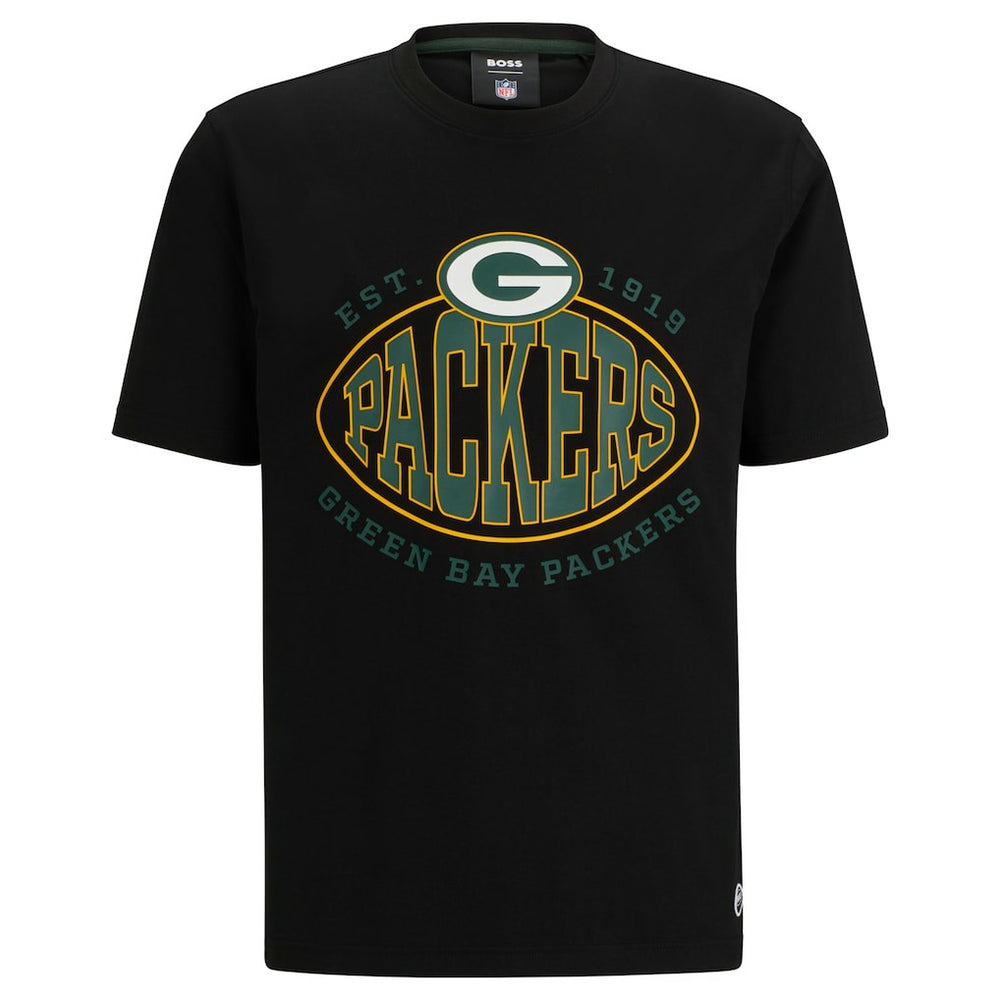 Green Bay Packers BOSS X NFL Trap T-Shirt - Black online