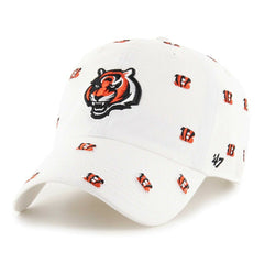 Cincinnati Bengals '47 Confetti Clean Up Adjustable Hat - White cheap