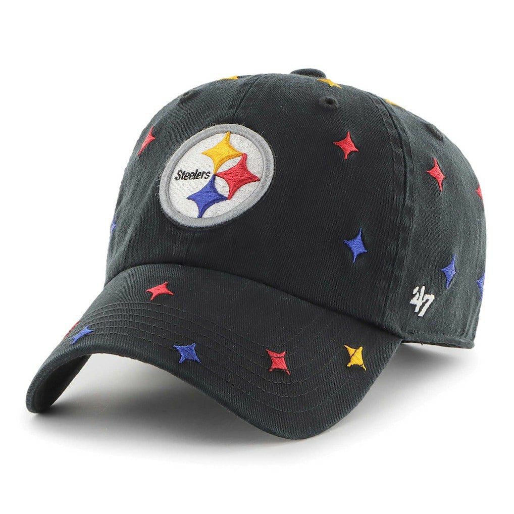 Pittsburgh Steelers '47 Confetti Clean Up Adjustable Hat - Black outlet