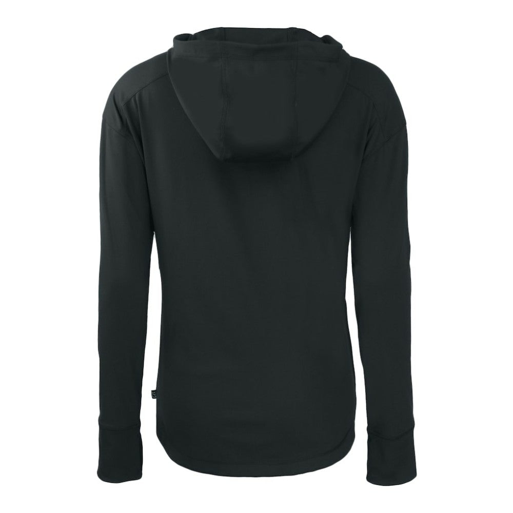 San Francisco Giants Cutter & Buck Women's Daybreak Eco Recycled Full-Zip Hoodie Black