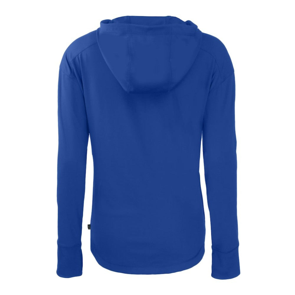 Philadelphia Phillies Cutter & Buck Women's Daybreak Eco Recycled Full-Zip Hoodie Royal