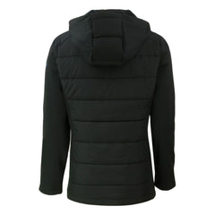 San Francisco Giants Cutter & Buck Women's Evoke Hybrid Eco Softshell Recycled Full-Zip Hoodie Jacket Black