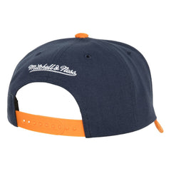 Houston Astros Corduroy Pro Snapback Hat Navy/Orange