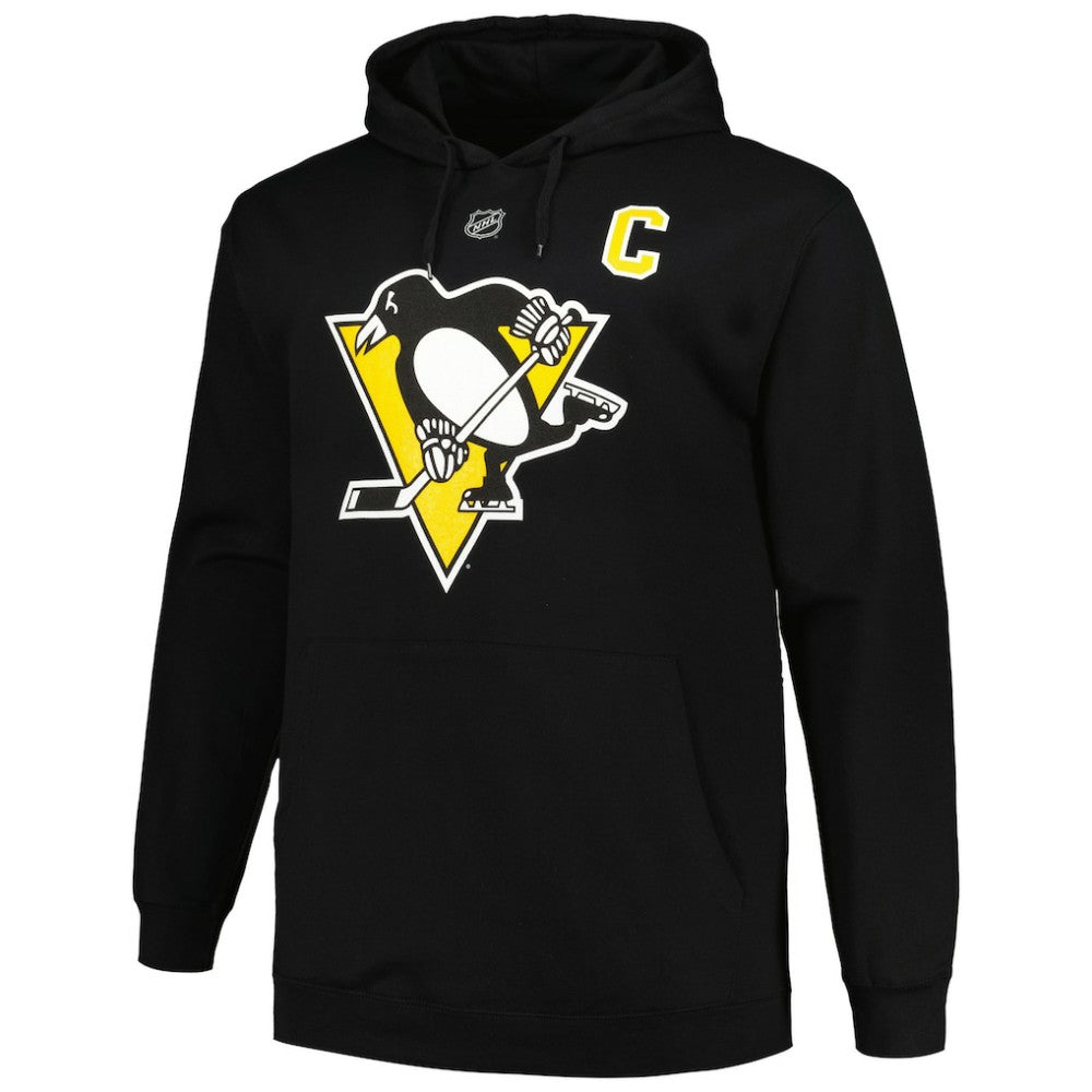 Mario Lemieux Pittsburgh Penguins Mitchell & Ness Name & Number Pullover Hoodie - Black Hoodies