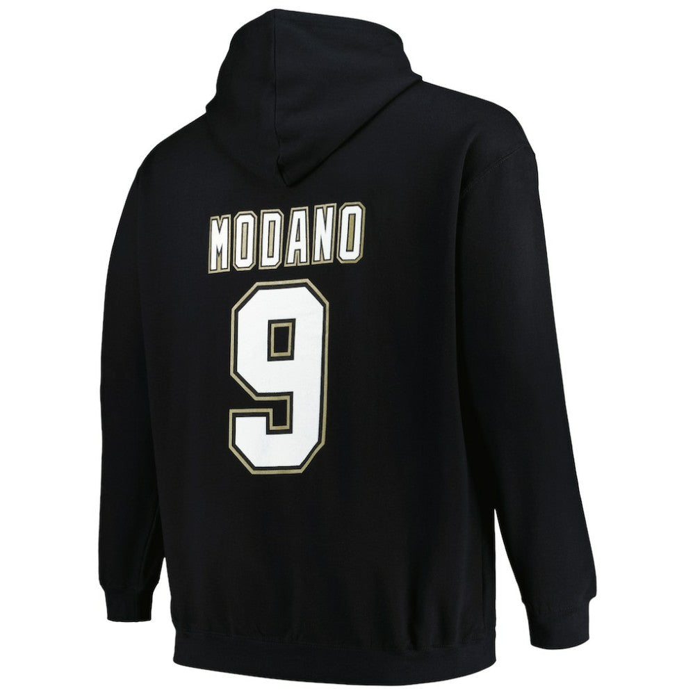 Mike Modano Dallas Stars Mitchell & Ness Name & Number Pullover Hoodie - Black Hoodies