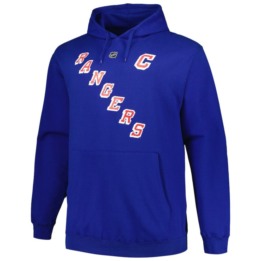 Mark Messier New York Rangers Mitchell & Ness Name & Number Pullover Hoodie - Blue Hoodies