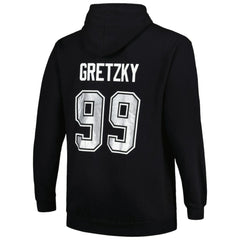 Wayne Gretzky Los Angeles Kings Mitchell & Ness Name & Number Pullover Hoodie - Black Hoodies