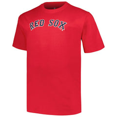 Masataka Yoshida Boston Red Sox Big & Tall Name & Number T-Shirt Red