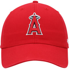 Los Angeles Angels Youth Clean Up Adjustable Hat Red