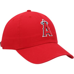 Los Angeles Angels Youth Clean Up Adjustable Hat Red