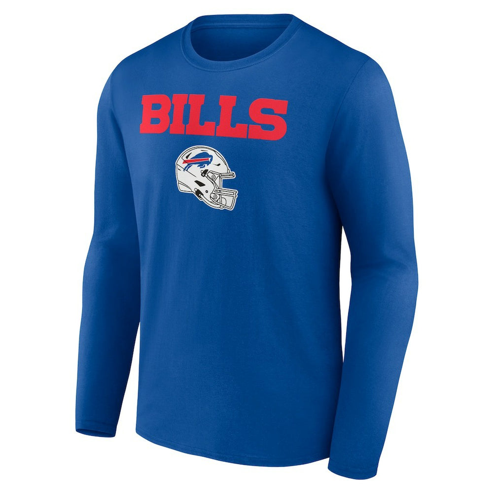 Josh Allen Buffalo Bills Team Wordmark Long Sleeve T-Shirt - Royal cheap