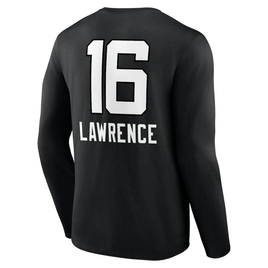 Trevor Lawrence Jacksonville Jaguars Team Wordmark Long Sleeve T-Shirt - Black discount