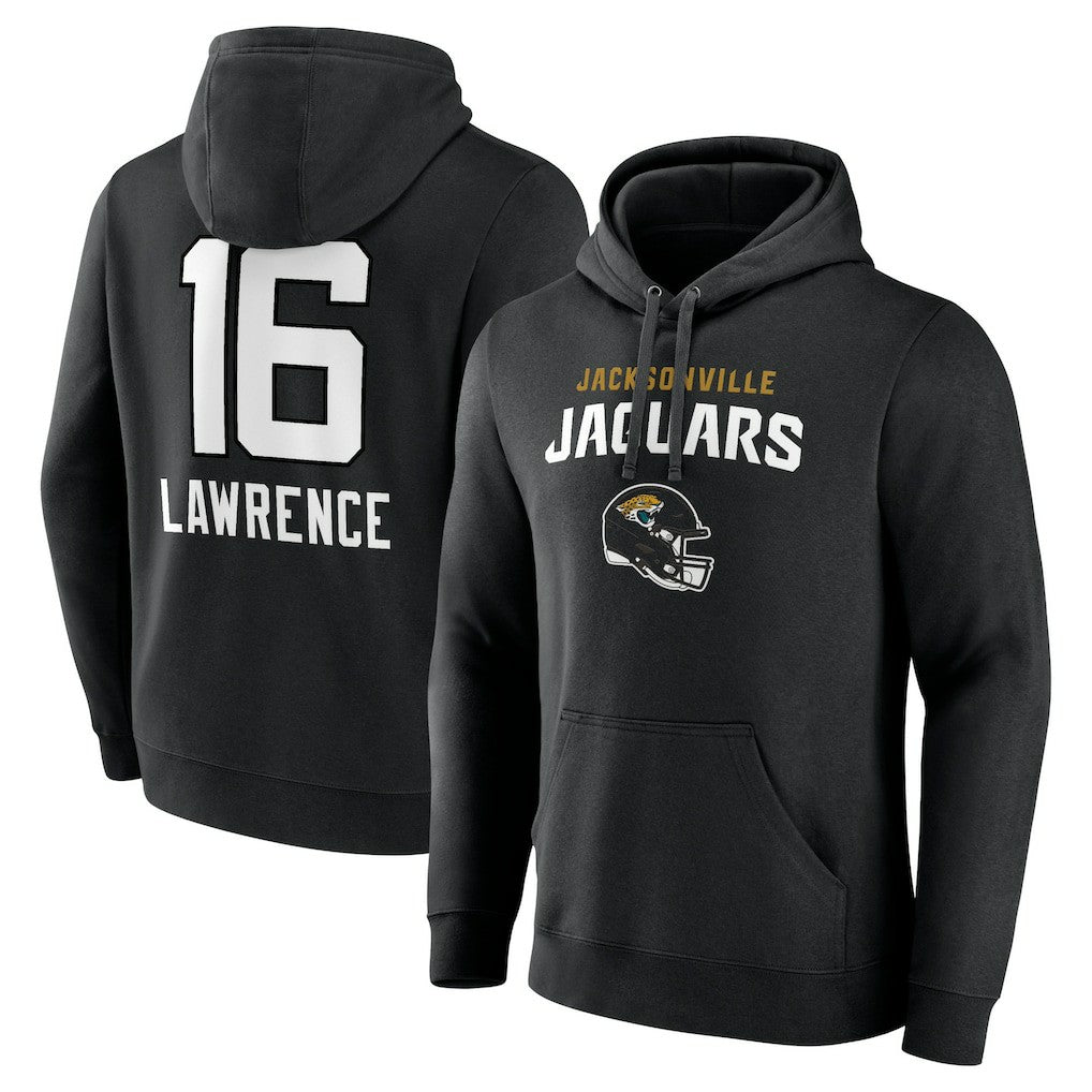 Trevor Lawrence Jacksonville Jaguars Team Wordmark Pullover Hoodie - Black cheap