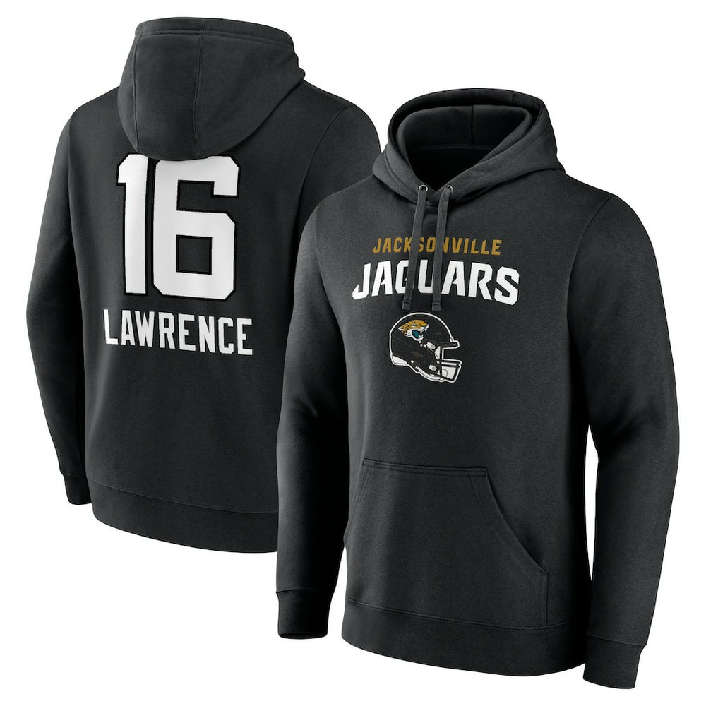 Trevor Lawrence Jacksonville Jaguars Team Wordmark Pullover Hoodie - Black cheap