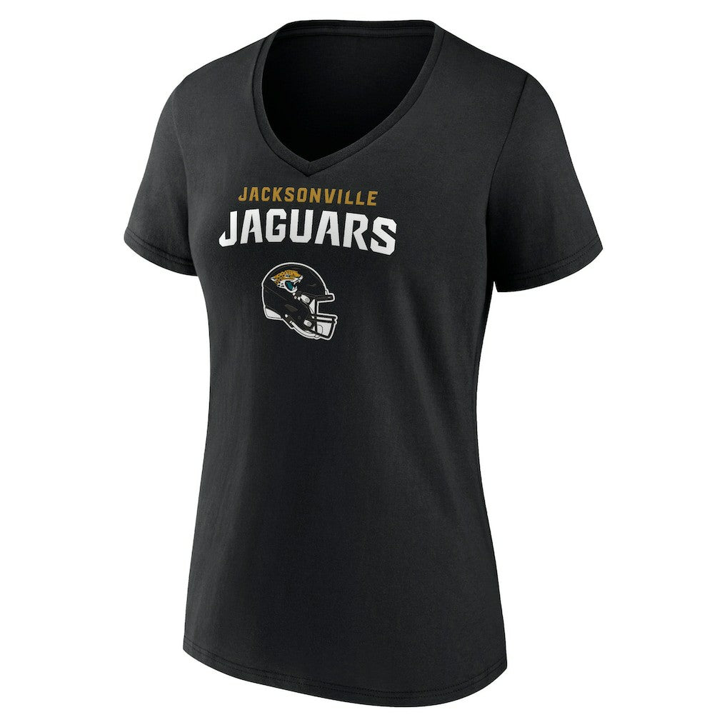 Trevor Lawrence Jacksonville Jaguars Women's Team Wordmark Name & Number V-Neck T-Shirt - Black cheap