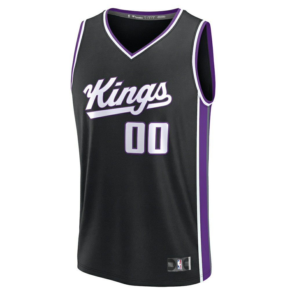 Sacramento Kings Fast Break Custom Jersey - Icon Edition - Black cheap