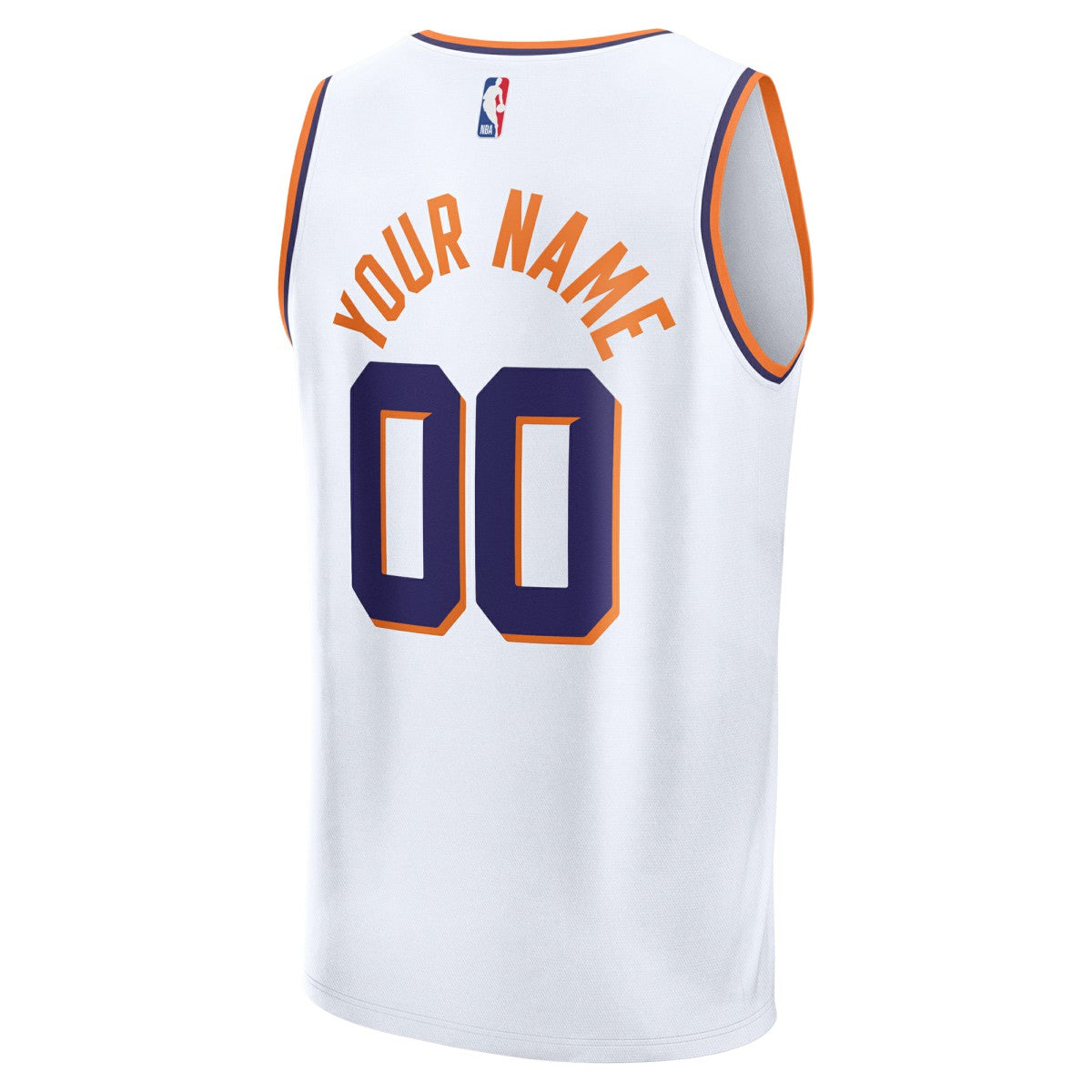 Phoenix Suns Fast Break Custom Jersey - Association Edition - White discount