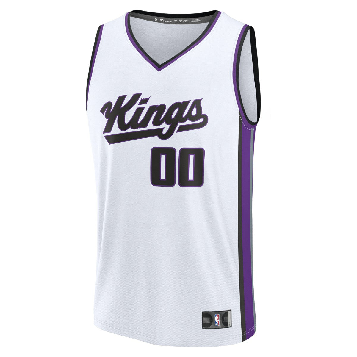 Sacramento Kings Fast Break Custom Jersey - Association Edition - White cheap