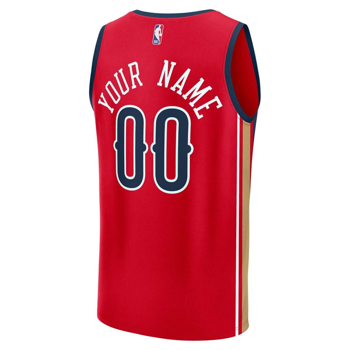 New Orleans Pelicans Youth Fast Break Custom Replica Jersey - Red - Statement Edition on sale