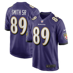 Steve Smith Sr. Baltimore Ravens Retired Player Game Jersey - Purple on sale