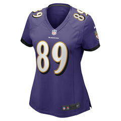 Steve Smith Sr. Baltimore Ravens Women's Retired Player Game Jersey - Purple sale